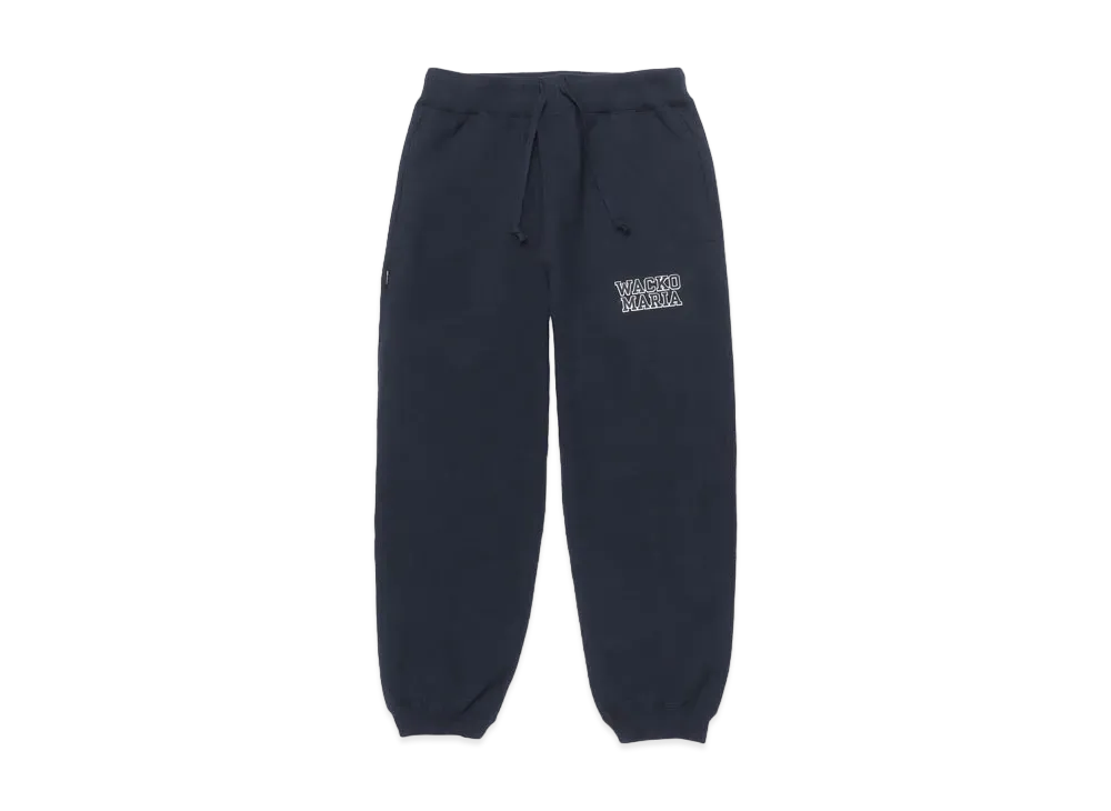 WACKO MARIA Heavy Weight Sweat Pants "Navy"
