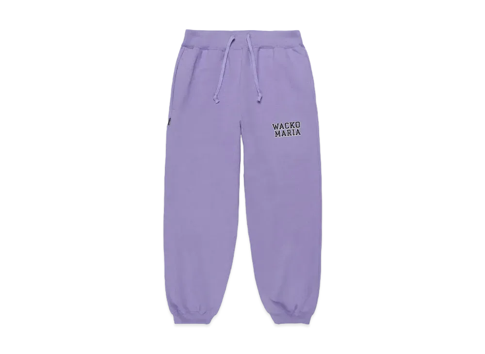 WACKO MARIA Heavy Weight Sweat Pants "Purple"