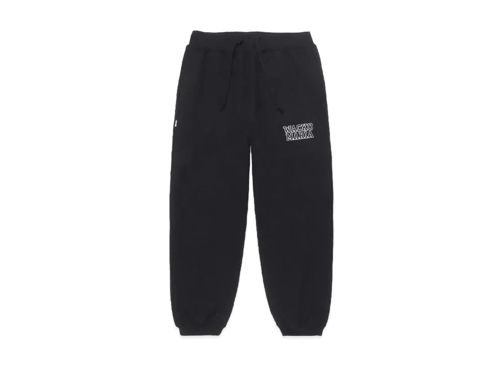 WACKO MARIA Heavy Weight Sweat Pants "Black"