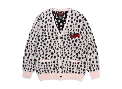 WACKO MARIA x Reservoir Dogs / Heavy Mohair Knit Cardigan "Pink"