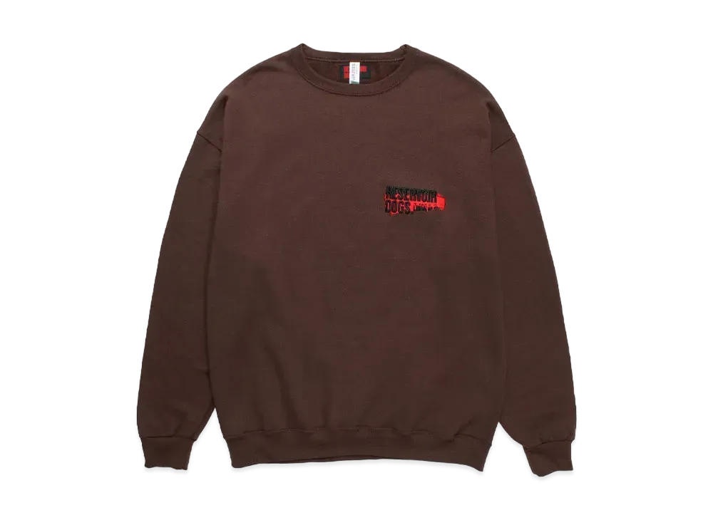 WACKO MARIA x Reservoir Dogs / Sweat Shirt "Brown"
