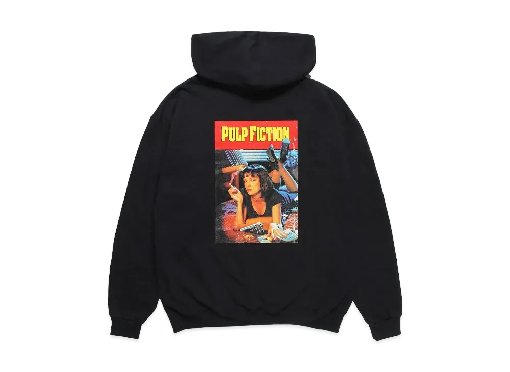 WACKO MARIA x Pulp Fiction / Hooded Sweat Shirt "Black"