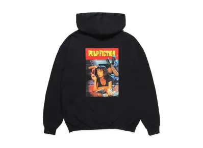 WACKO MARIA x Pulp Fiction / Hooded Sweat Shirt "Black"