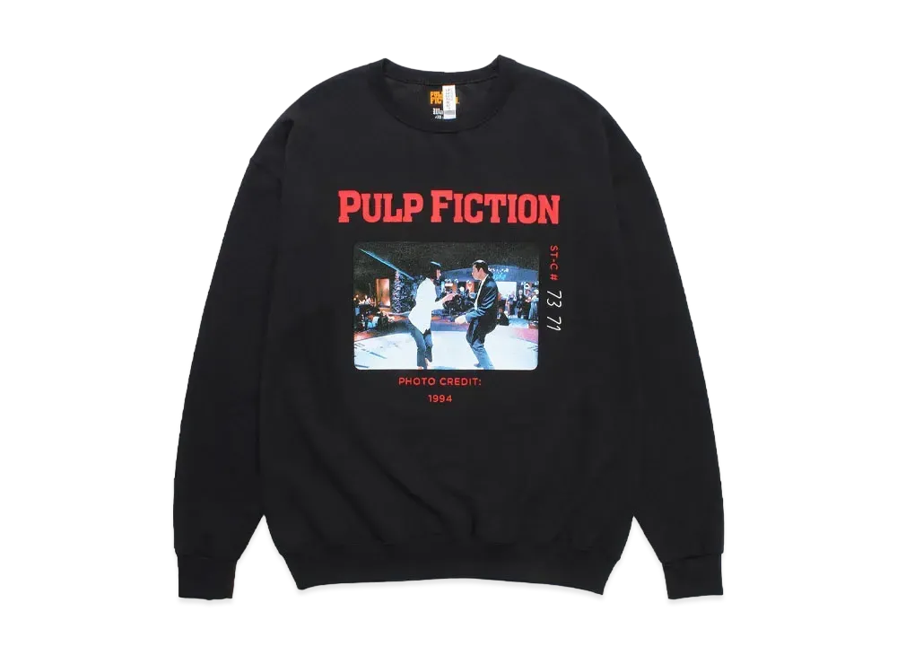 WACKO MARIA x Pulp Fiction / Sweat Shirt "Black"