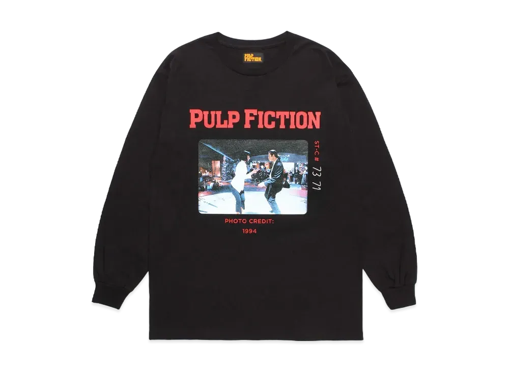 WACKO MARIA x Pulp Fiction / Long Sleeve T-Shirt "Black"
