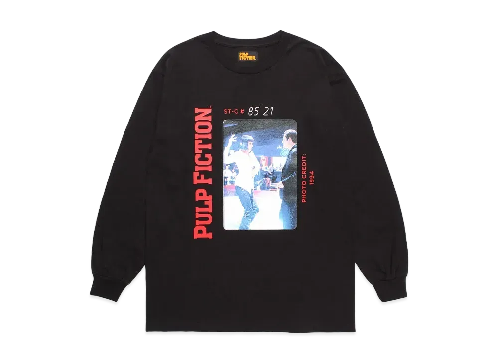 WACKO MARIA x Pulp Fiction / Long Sleeve T-Shirt "Black"