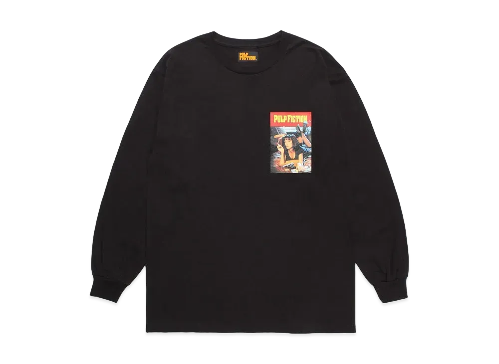 WACKO MARIA x Pulp Fiction / Long Sleeve T-Shirt "Black"