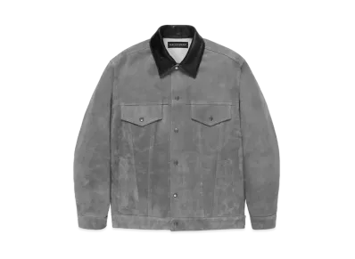 WACKO MARIA Suede Trucker Jacket "Gray"