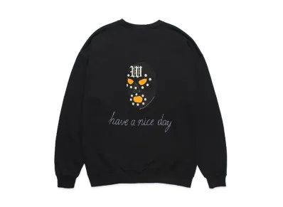 WACKO MARIA World Peace Project / Sweat Shirt "Black"