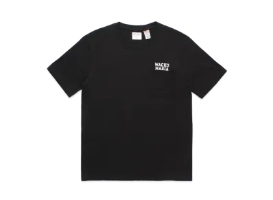 WACKO MARIA US Fabric Pocket T-Shirt "Black"