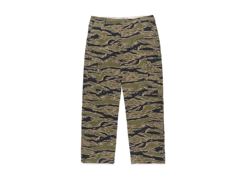 WACKO MARIA Tiger Camo 6 Pocket Trousers "Olive"