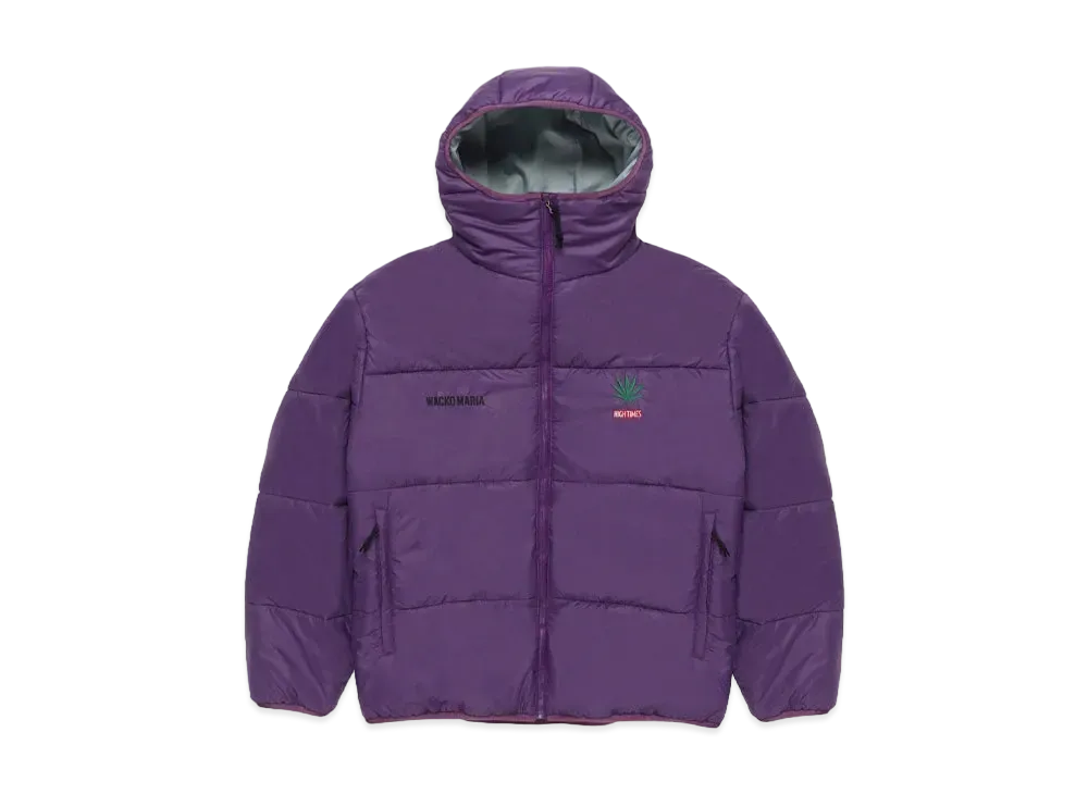WACKO MARIA x High Times / Padding Jacket "Purple"