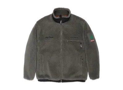 WACKO MARIA x High Times / Boa Fleece Jacket "Gray"