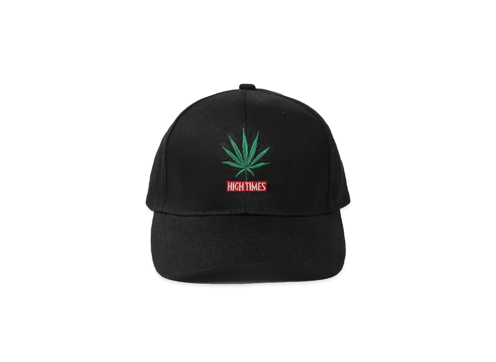WACKO MARIA x High Times / 6 Panel Cap "Black"