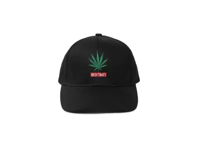 WACKO MARIA x High Times / 6 Panel Cap "Black"