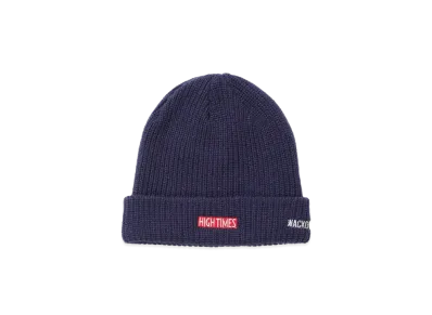 WACKO MARIA x High Times / Watch Cap "Navy"