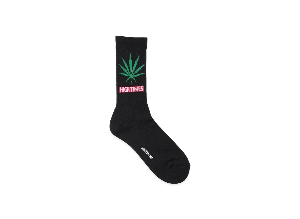 WACKO MARIA x High Times / Jacquard Socks "Black"