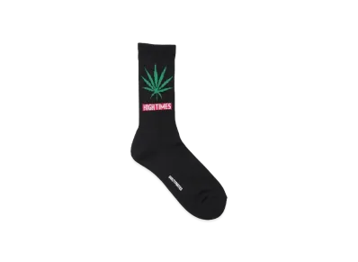 WACKO MARIA x High Times / Jacquard Socks "Black"