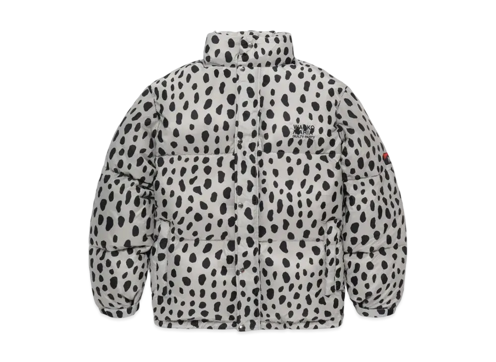 WACKO MARIA x NANGA Leopard Down Jacket 