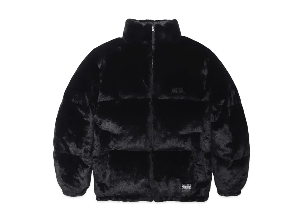 WACKO MARIA x NANGA Fur Down Jacket "Black"