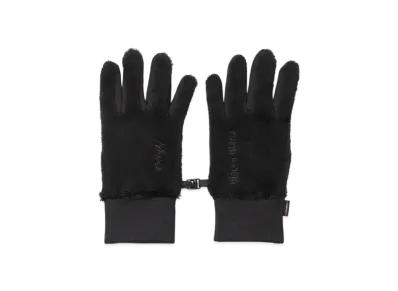 WACKO MARIA x NANGA Fleece Gloves "Black"