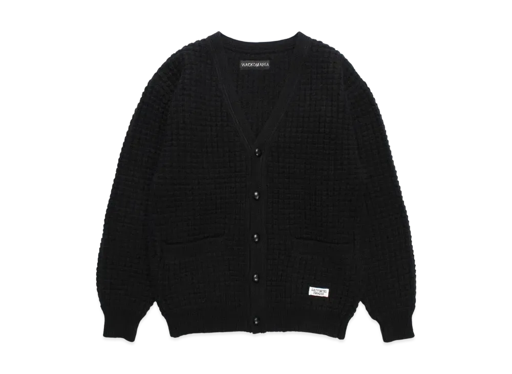 WACKO MARIA Waffle Knit Cardigan 