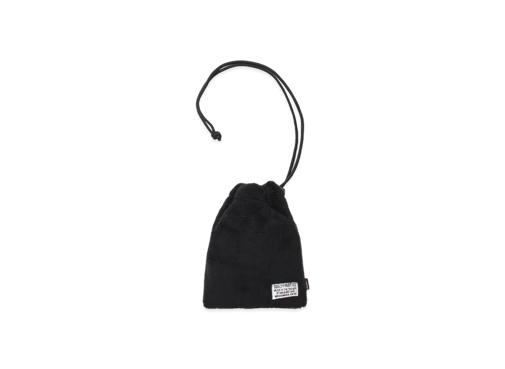 WACKO MARIA Drawstring Bag "Boa Fleece"