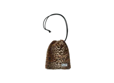WACKO MARIA Drawstring Bag "Leopard Fur"