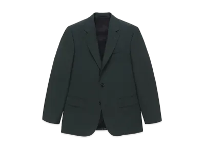 WACKO MARIA x DORMEUIL Single Breasted Jacket "Dark Green"