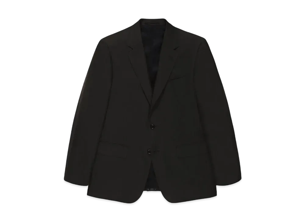 WACKO MARIA x DORMEUIL Single Breasted Jacket "Black"