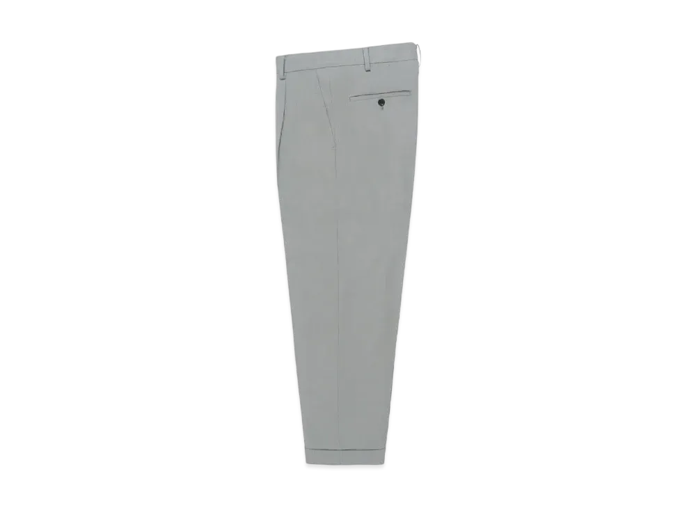 WACKO MARIA x DORMEUIL Pleated Trousers (Type-1) "Gray"