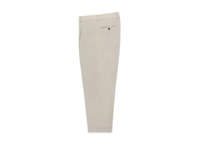 WACKO MARIA x DORMEUIL Pleated Trousers (Type-2) "Light Beige"