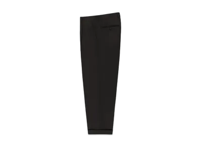 WACKO MARIA x DORMEUIL Pleated Trousers (Type-2) "Black"