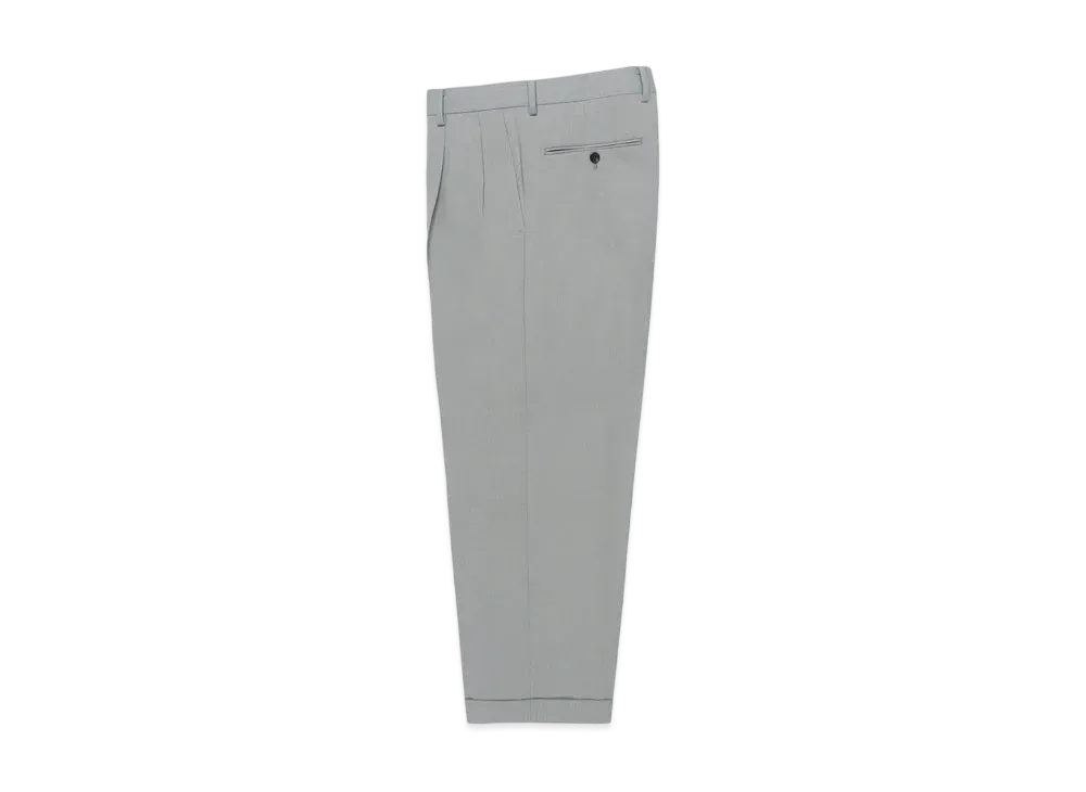 WACKO MARIA x DORMEUIL Double Pleated Trousers "Gray"