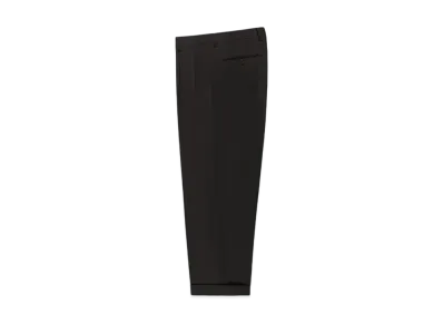 WACKO MARIA x DORMEUIL Double Pleated Trousers "Black"