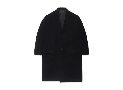 WACKO MARIA Chesterfield Coat "Black"