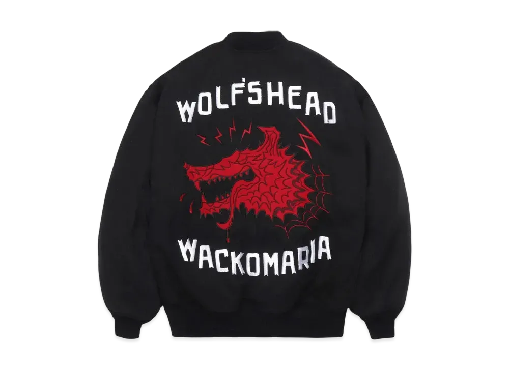 WACKO MARIA x Wolf's Head Ska Jacket "Black"