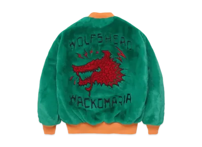 WACKO MARIA x Wolf's Head Fur Ska Jacket "Green"