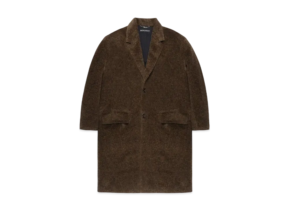 WACKO MARIA x DORMEUIL Alpaca Chesterfield Coat "Gold"