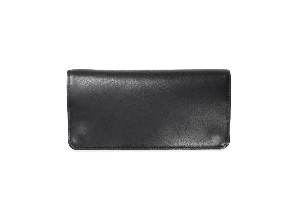WACKO MARIA x SPEAK EASY Round Zip Long Wallet "Black"
