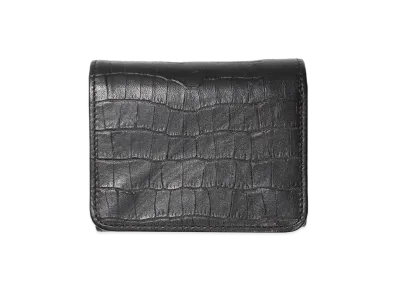 WACKO MARIA x SPEAK EASY Mini Wallet "Crocodile Emboss"