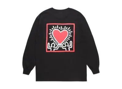 WACKO MARIA x Keith Haring Long Sleeve T-Shirt "Black"
