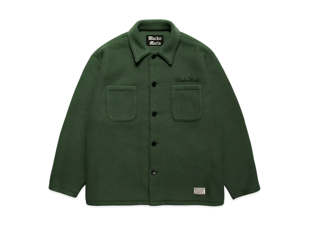 WACKO MARIA Exclusive Fleece Shirt Jacket "Green"