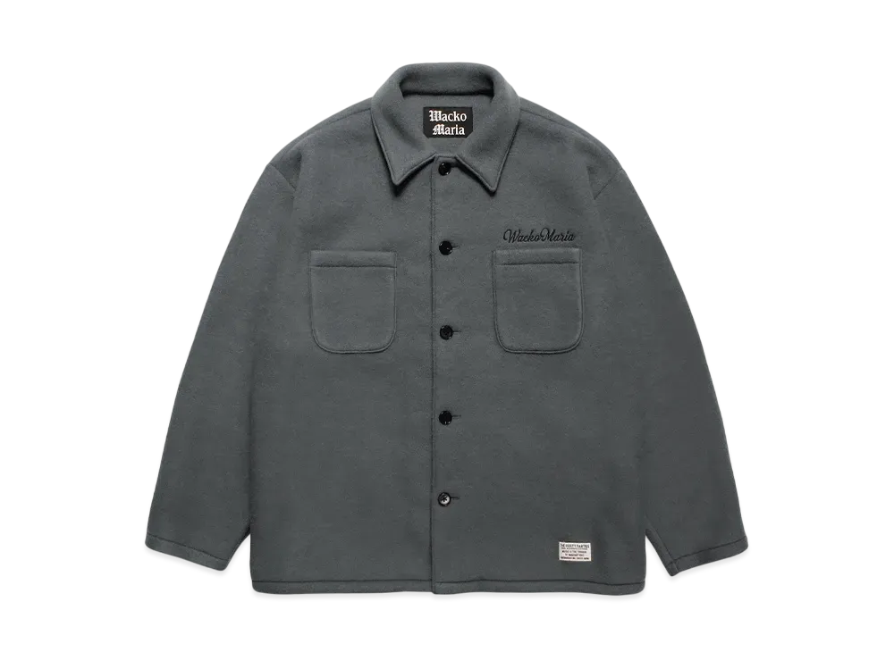 WACKO MARIA Exclusive Fleece Shirt Jacket "Gray"