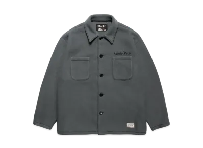WACKO MARIA Exclusive Fleece Shirt Jacket "Gray"