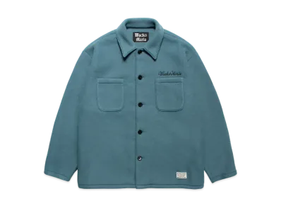 WACKO MARIA Exclusive Fleece Shirt Jacket "LightBlue"