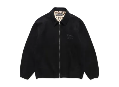 WACKO MARIA Suede Leather 50's Jacket "Black"