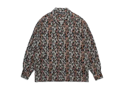 WACKO MARIA Leopard Hawaiian Shirt "Gray"