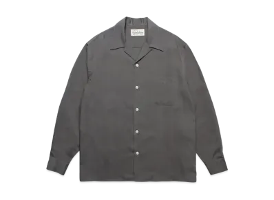 WACKO MARIA 50's Open Collar Shirt "Gray"