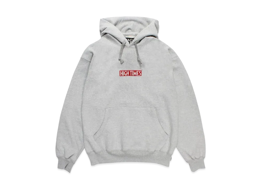 WACKO MARIA x HIGH TIMES Heavy Weight Pullover Hooded Sweat Shirt "Gray"